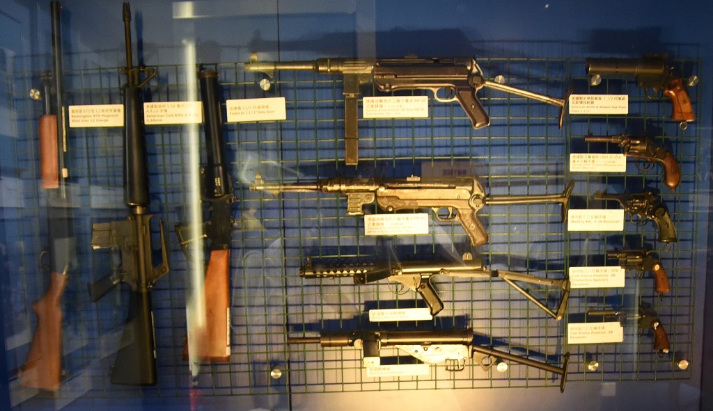 警博物館活化後仍會保留不少槍械供訪客觀賞。