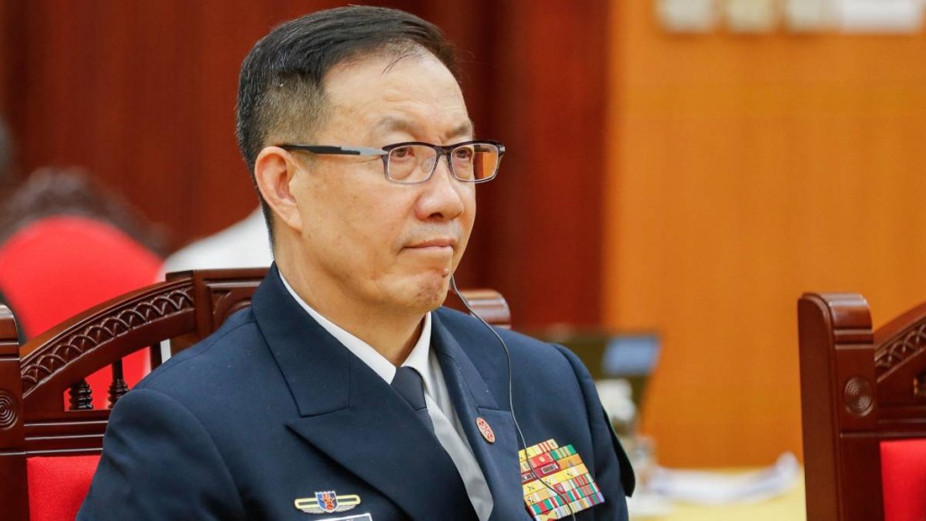 國防部部長董軍。法新社資料圖