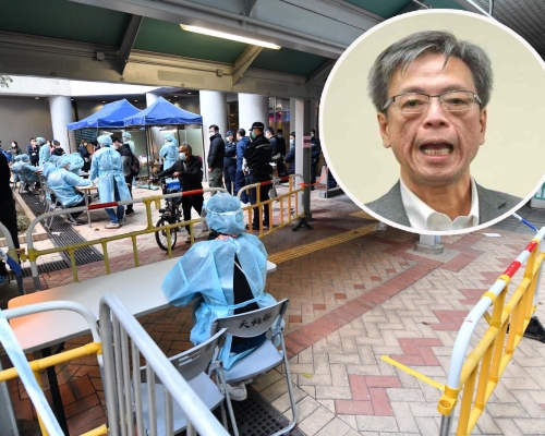梁子超指,圍封措施目的不是達到「零確診」,而是應該不讓檢測目標離開。資料圖片