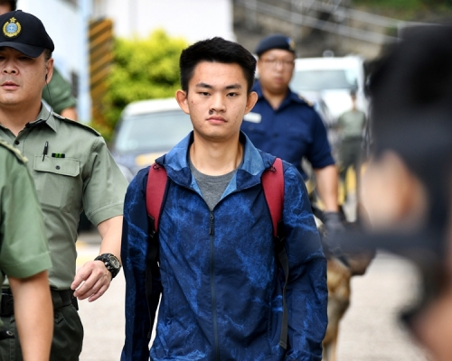 陳同佳去年10月因洗黑錢罪在香港刑滿出獄，表示願意赴台自首，惟至今近11個月仍未成行。資料圖片