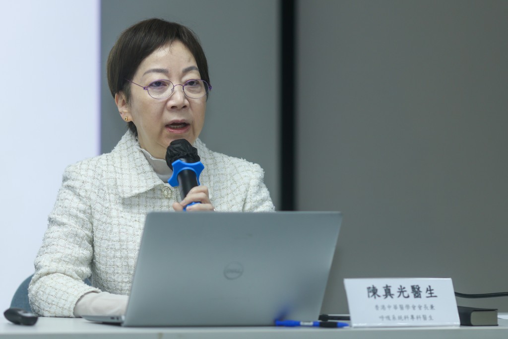 香港中华医学会会长兼呼吸系统科专科医生陈真光。