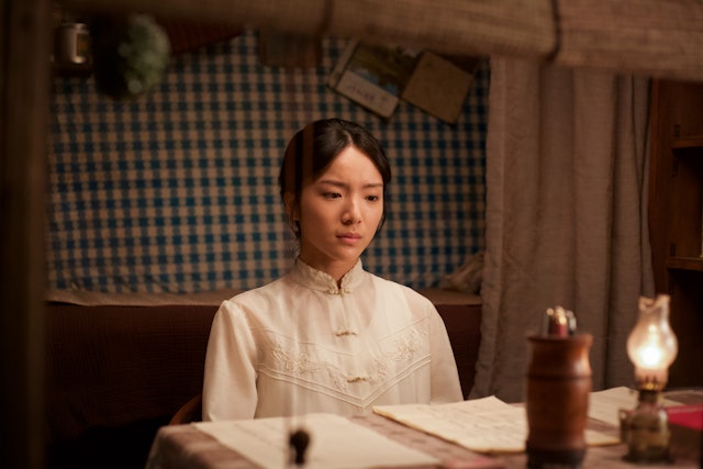 《給阿嬤的情書》李思潼飾演「謝南枝」,角逐影后。 《給阿嬤的情書》李思潼飾演「謝南枝」,角逐影后。