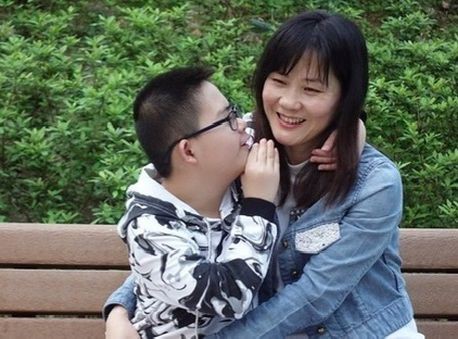 林燕說,兒子楚彥不是負累,是自己的驕傲。受訪者提供 林燕說,兒子楚彥不是負累,是自己的驕傲。受訪者提供