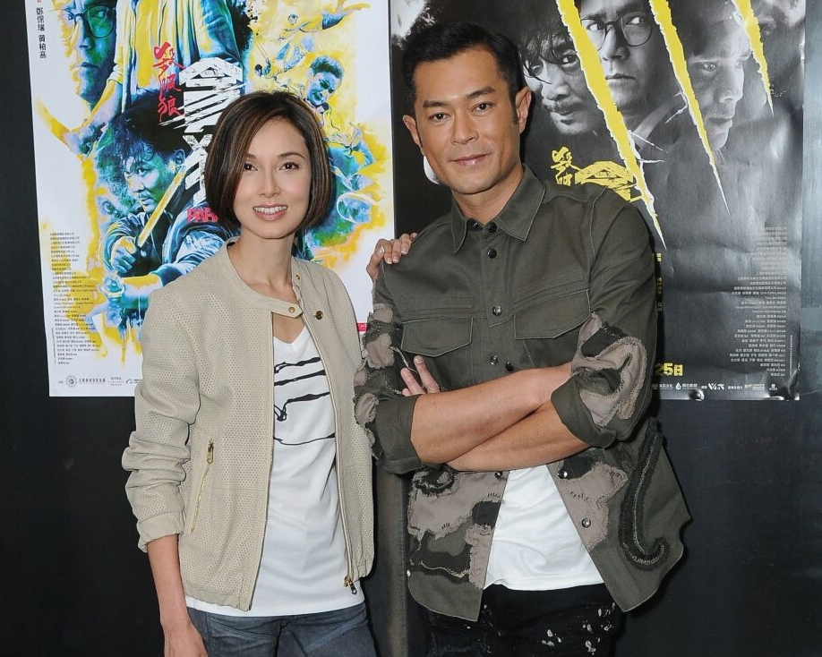雪兒、古天樂再於幕前合作，依然合拍。