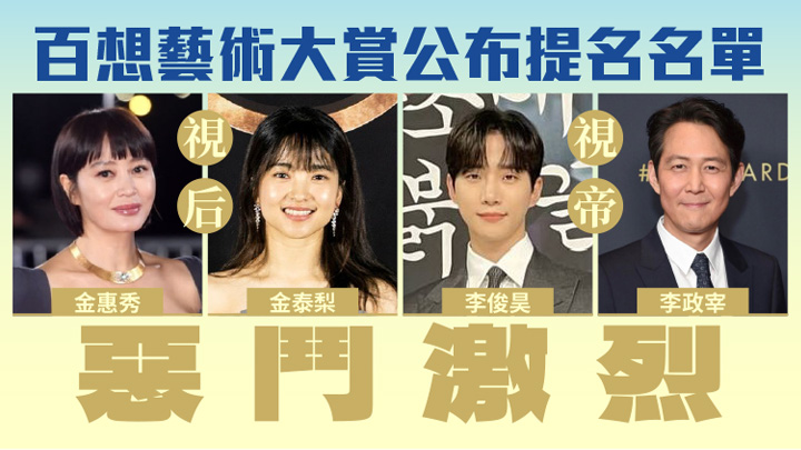 百想藝術大賞今年的視帝視后之爭，大家都好關心。