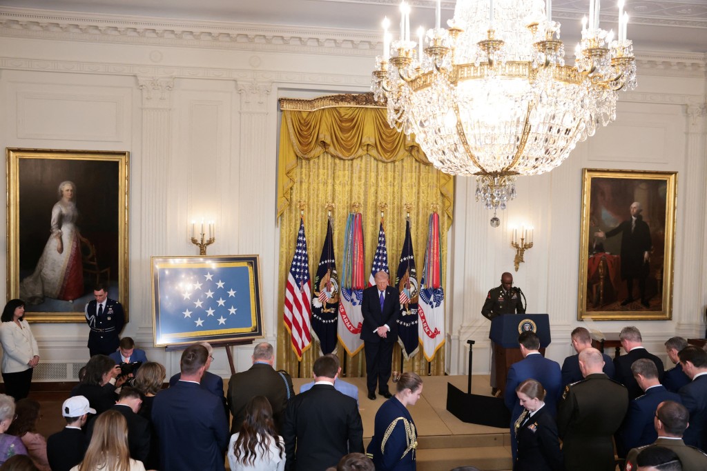 特朗普概述美國在伊朗行動的四大目標。路透社