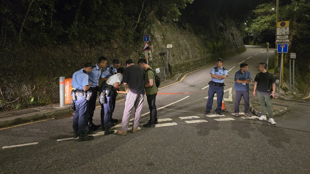 港島金馬倫山疑現持錘歹徒 襲擊遠足夫婦 警封路搜山