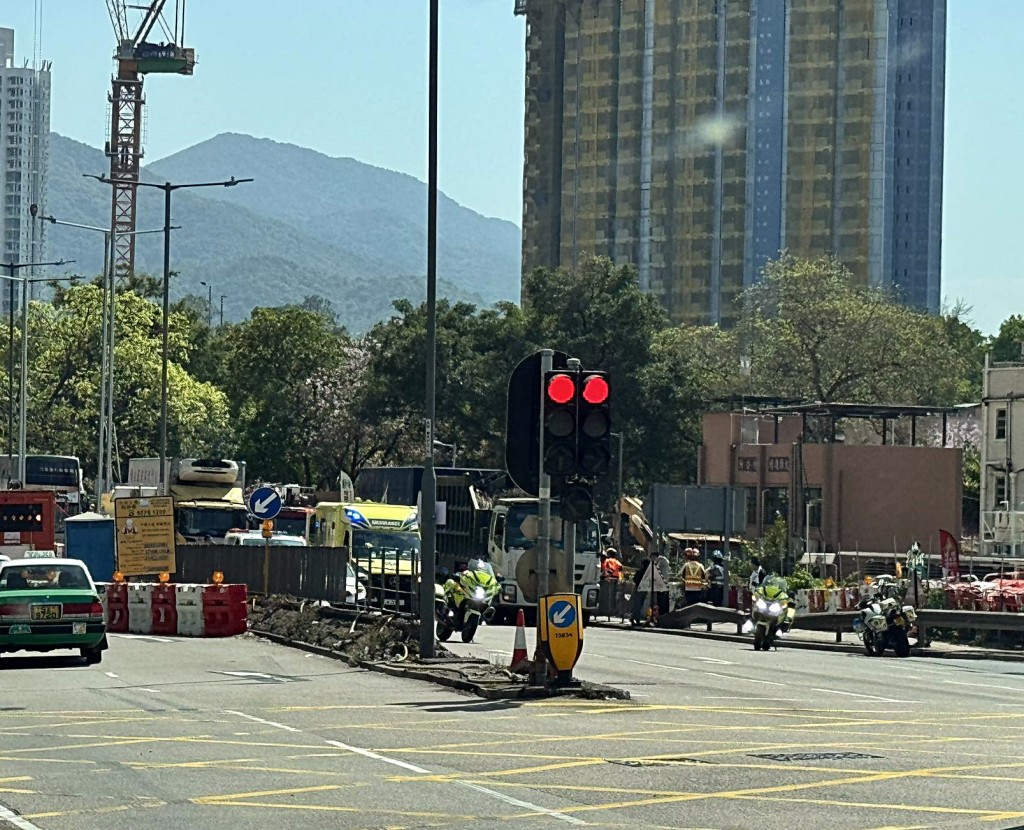 現場交通一度擠塞。fb：北區之友 