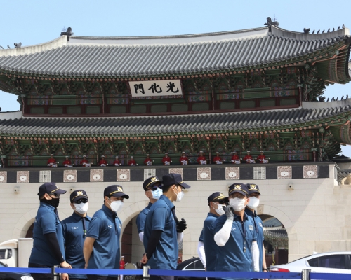南韓再多59人確診,三星期內單日最高。AP圖