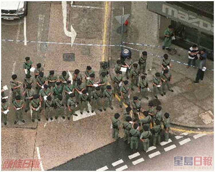 警方在現場搜證。資料圖片