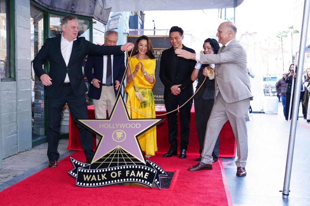 導演李安及朱浩偉都現身撐Michelle。