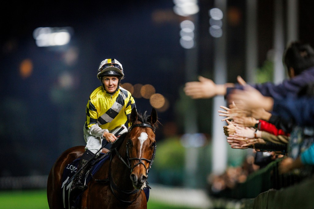 金美琪在2023年浪琴國際騎師錦標賽勇奪季軍。