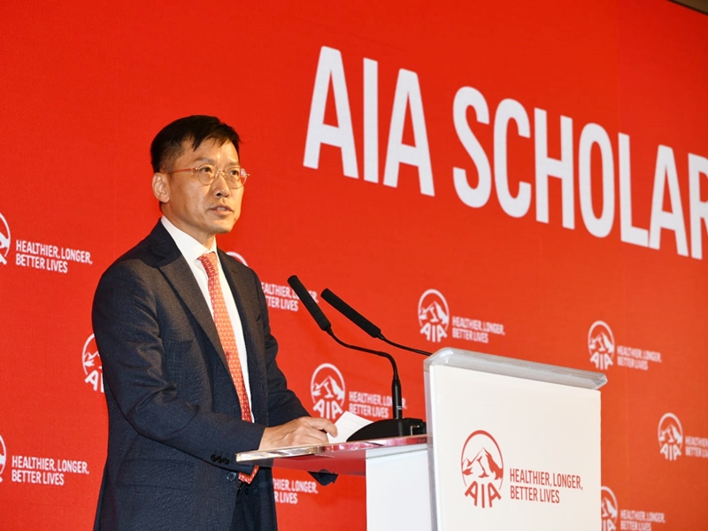 友邦保险集团首席执行官兼总裁李源祥。