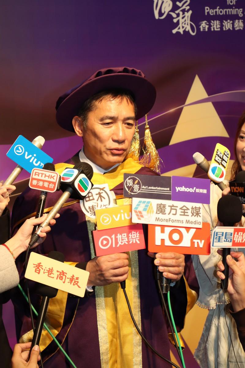 梁朝偉在受訪時表示正準備做電影監製。