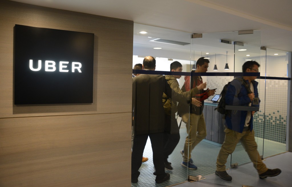 网约车平台之一Uber向立法会提交政策意见书。资料图片