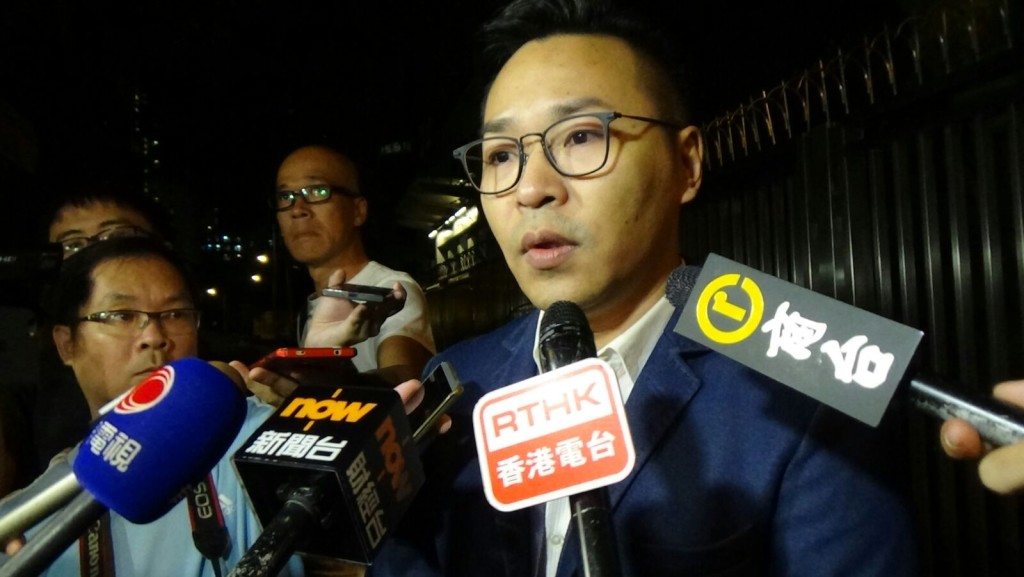 東九龍總區重案組三隊總督察譚威信。黃文威攝
