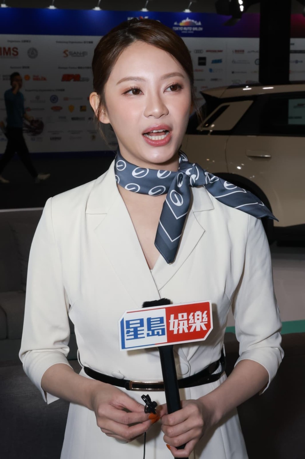 葉蒨文有意向司儀界發展。 葉蒨文有意向司儀界發展。