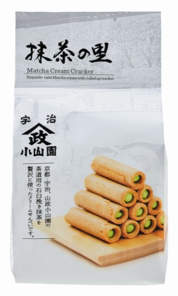 宇治小山園 夾心脆卷(抹茶/焙茶） 原價：$49.9 特價：$26.9154折）（全 線一田超市）（5月24日至5月30日限售）