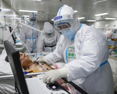 山東發現一名康復者血清抗體呈陽性。(新華社資料圖片)