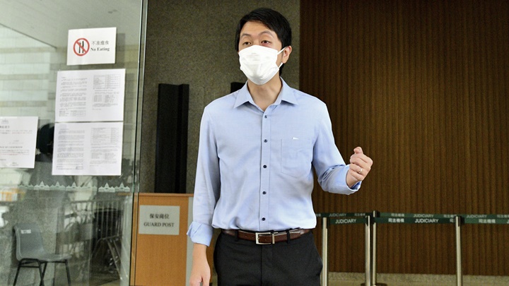 許智峯向外媒透露或為家人申請永久居留。資料圖片