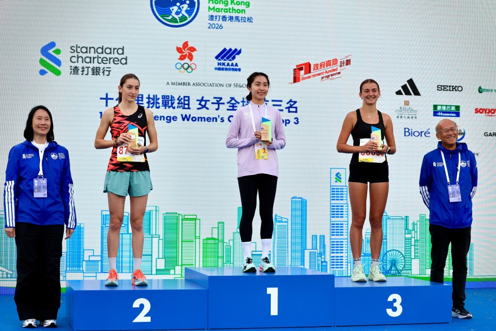 女子10公里三甲。徐嘉華攝
