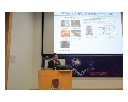 圖為中大計算機科學與工程學系系主任呂榮聰。