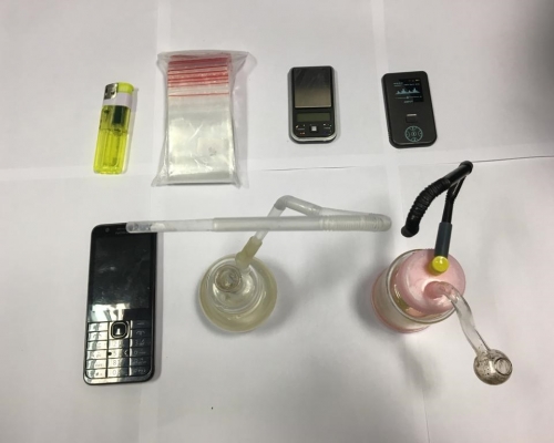 行動中檢獲的部分證物。