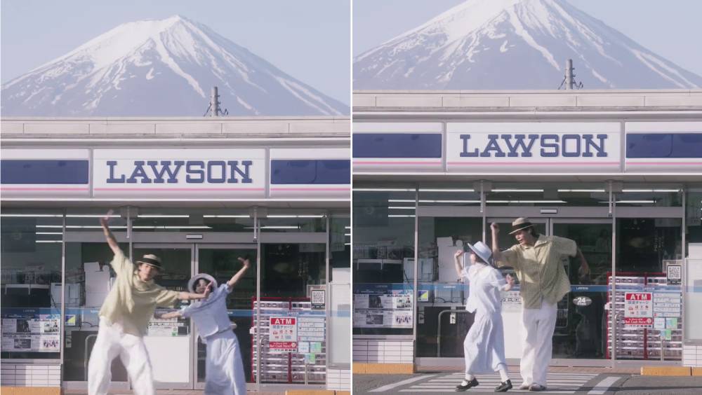 中國網紅情侶富士山Lawson跳舞，無辜遭日網民炮轟。