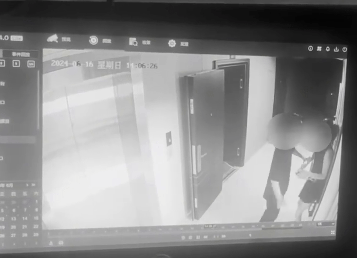 閉路電視畫面顯示,李莉被入室搶劫的歹徒瘋狂襲擊。 閉路電視畫面顯示,李莉被入室搶劫的歹徒瘋狂襲擊。