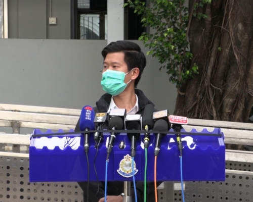警方拘捕男子。警方FB截圖