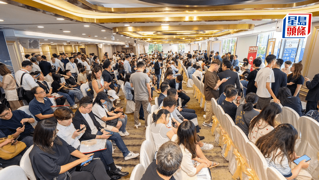 凱柏峰III新一輪發售 大批準買家出席揀樓 暫沽100伙