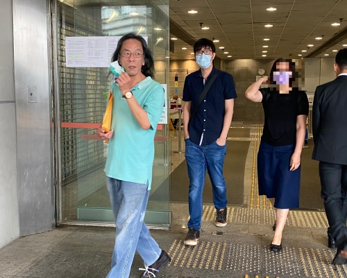 陳永福(左)、黃梓華(左二)。 張旭珊攝