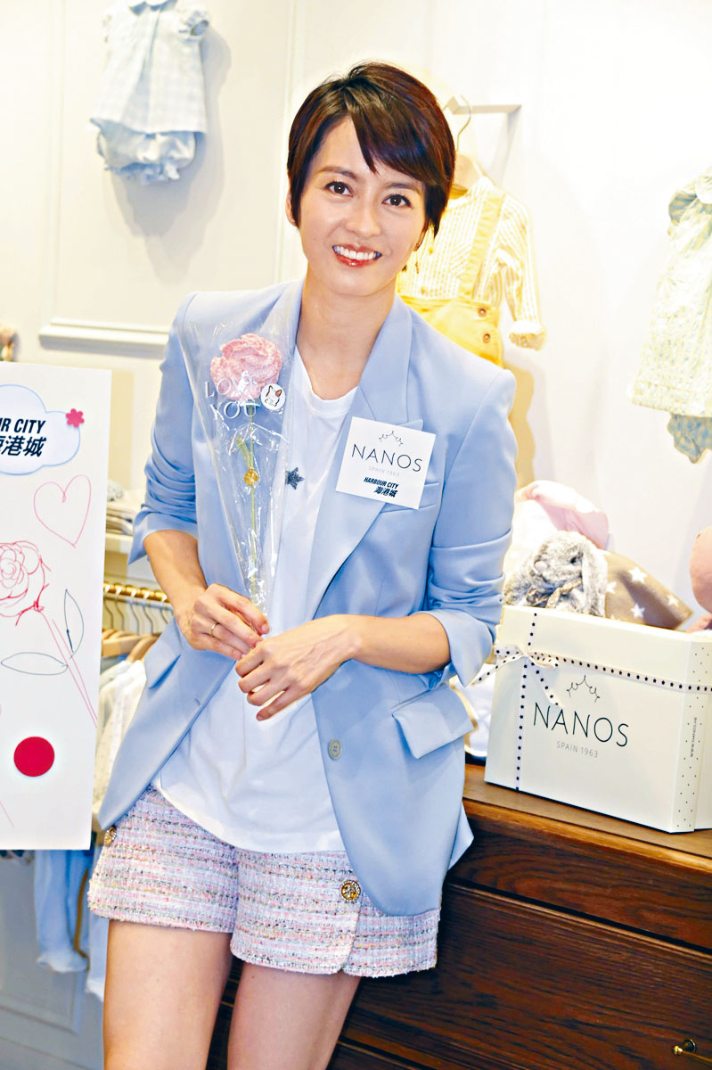 梁詠琪期待女兒在母親節煮的早餐。