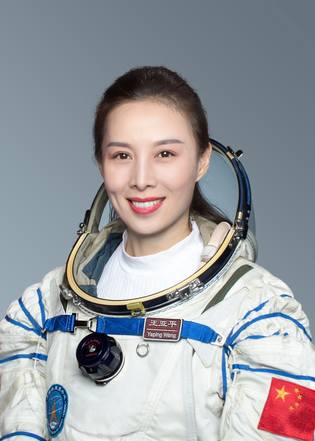 王亞平。新華社