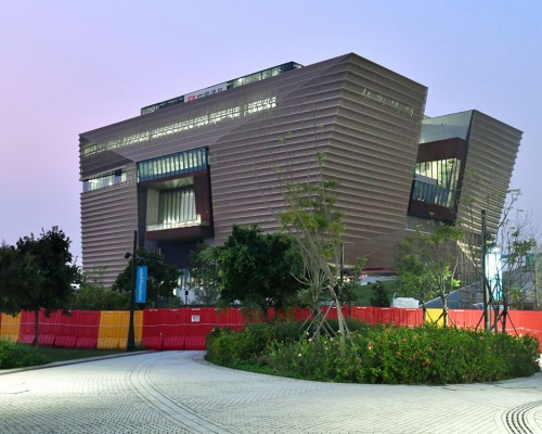 西九文化區管理局董事局預計故宮文物館年底完工。資料圖片