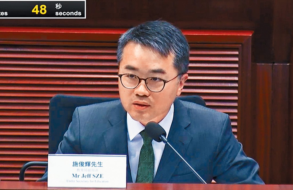 施俊輝透露，應用科學大學聯盟預計下月成立。