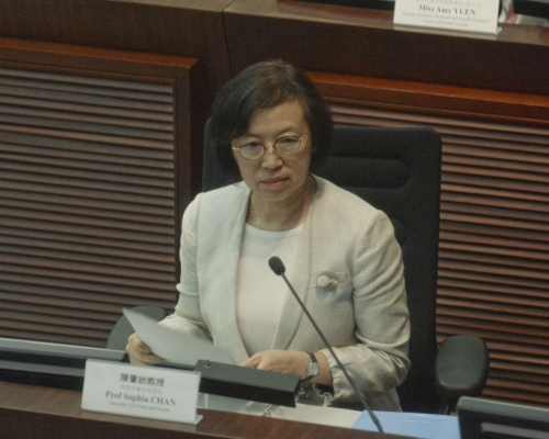 陳肇始籲孕婦避免前往日本。資料圖片
