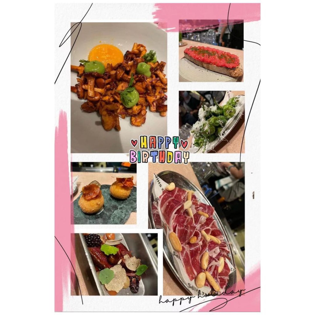 二人簡簡單單食餐飯。