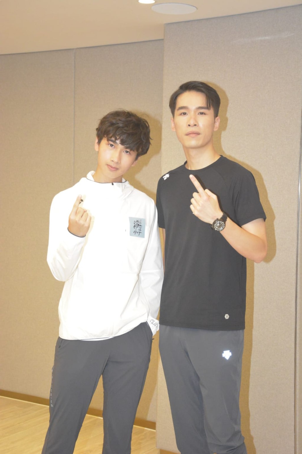 冯皓扬与梁仲恒为拍这片要日日练跑。