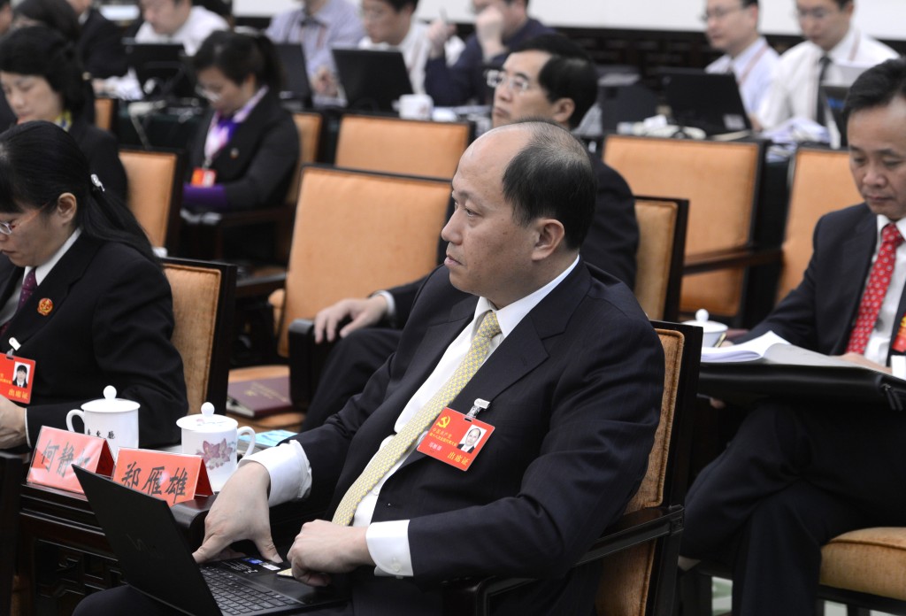 鄭雁雄長期在廣東工作。資料圖片