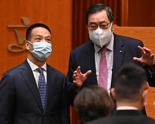 梁君彥認為宣講會意義重大,讓中央官員對香港政策親自講解,讓議員有深入交流。