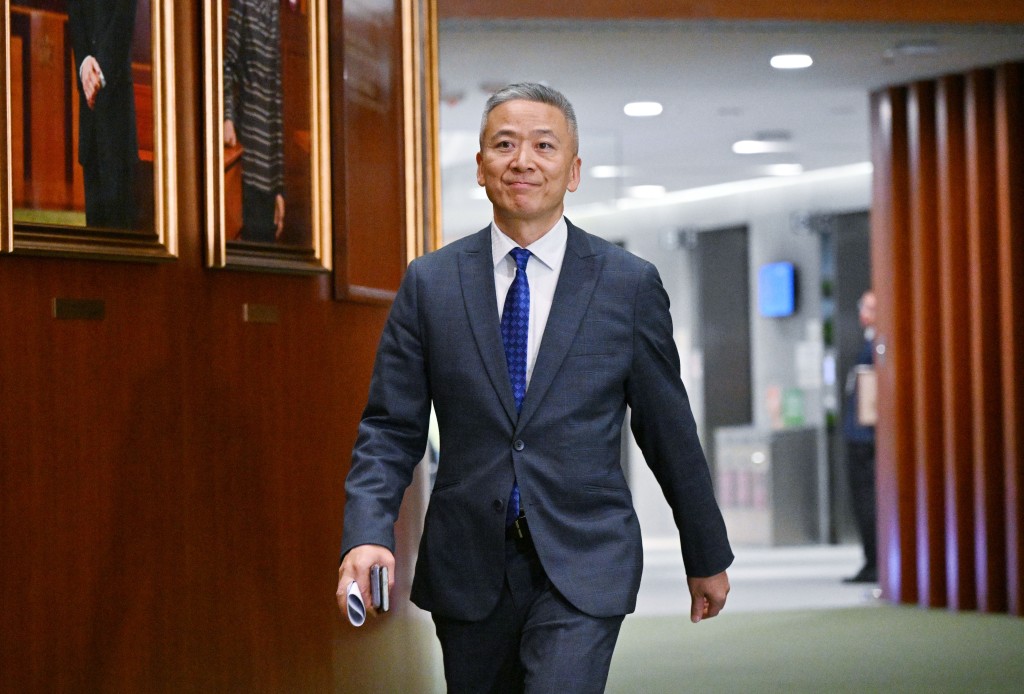 選委界立法會議員姚柏良。資料圖片 選委界立法會議員姚柏良。資料圖片