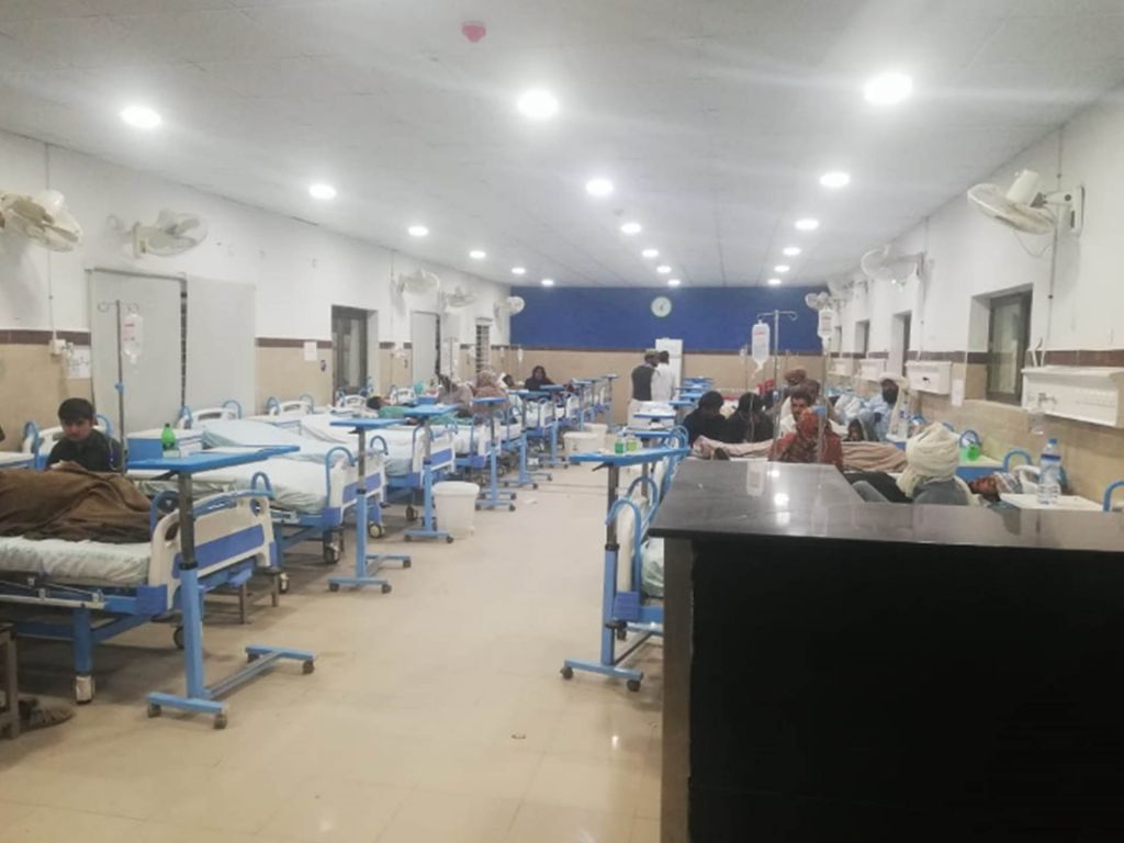 很多受感染愛滋病童都是入住同一間醫院。Communications Department IDAP