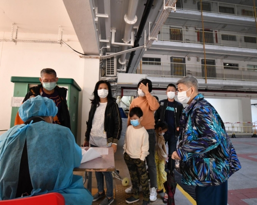 豐澤樓強制檢測中3人初步確診 。
