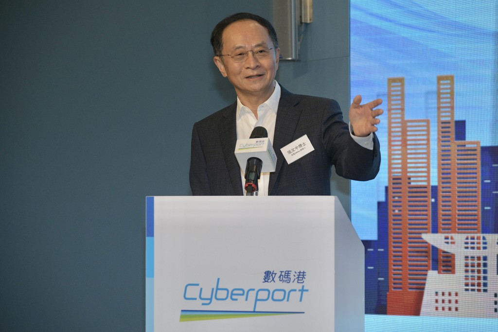 張文中表示多點DMALL推動香港數字經濟發展，提供更便捷的智慧生活。