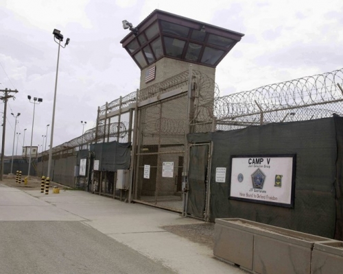 關塔那摩灣美軍基地監獄。AP資料圖片