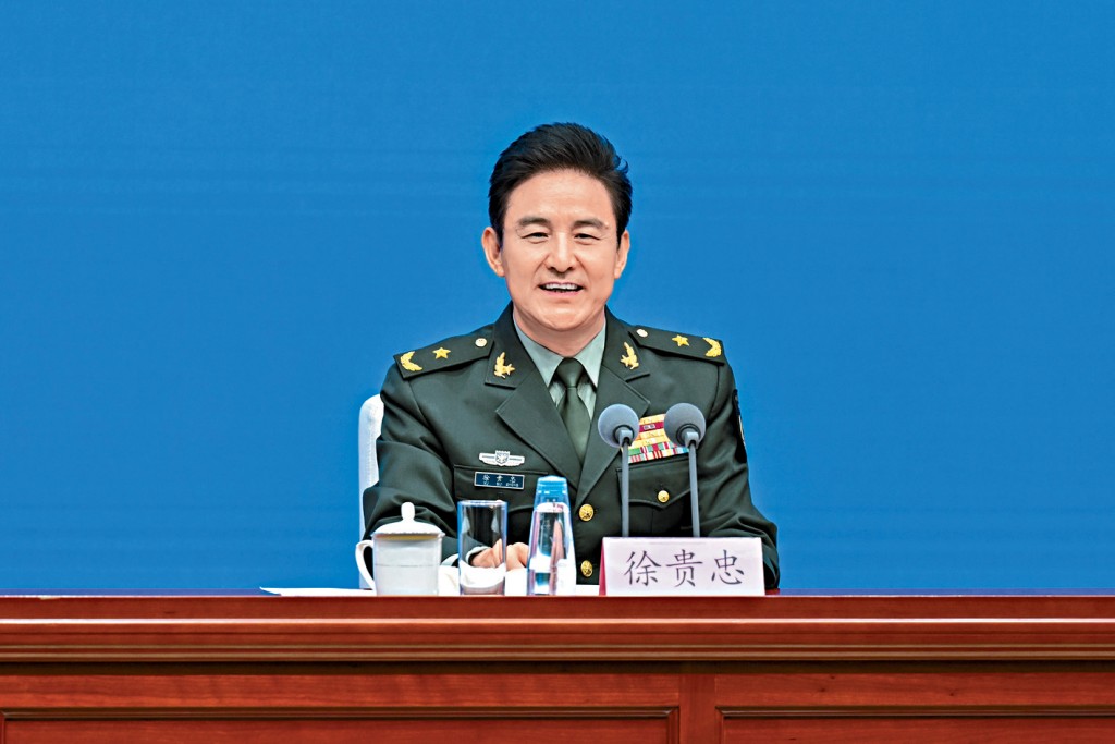 軍委政治工作部少將副主任徐貴忠。