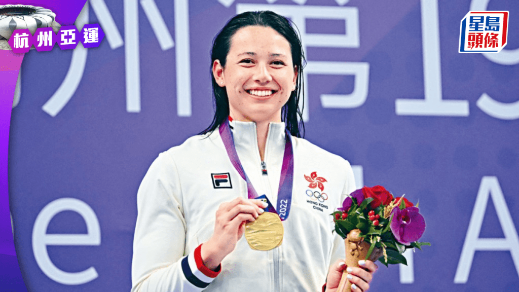 何诗蓓在今届亚运共夺取6面奖牌。
