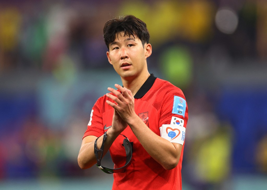孫興民在世界盃帶領南韓闖入十六強。  Reuters