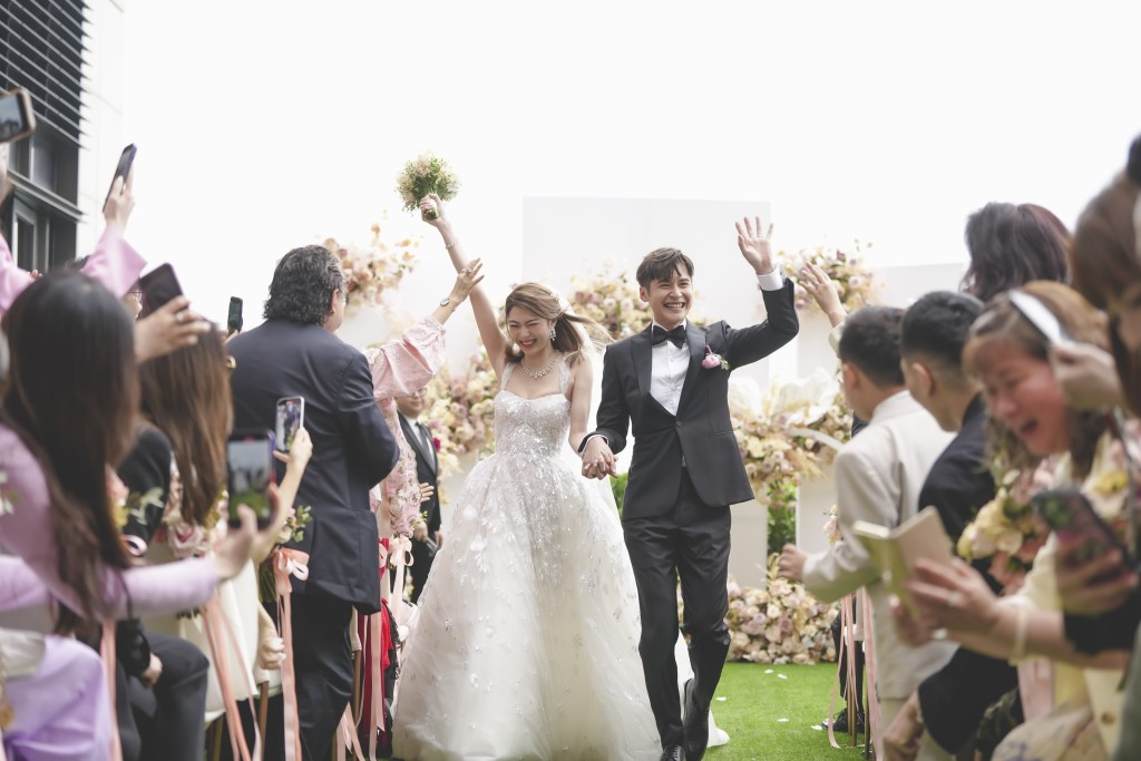 連詩雅與陳家樂去年4月結婚。